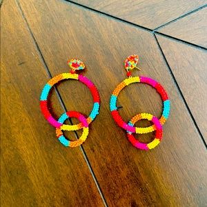 Colorful earrings
